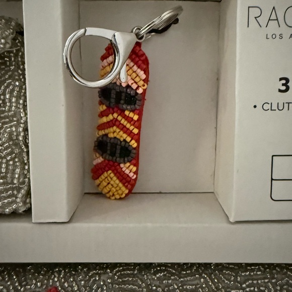 NWT Rachel Zoe Multicolor Beaded Clutch Set - Picture 4 of 4